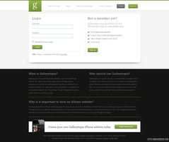 欧美Gallerytopia 探索iPhone手机软件增值服务与网页网站设计的魅力融合